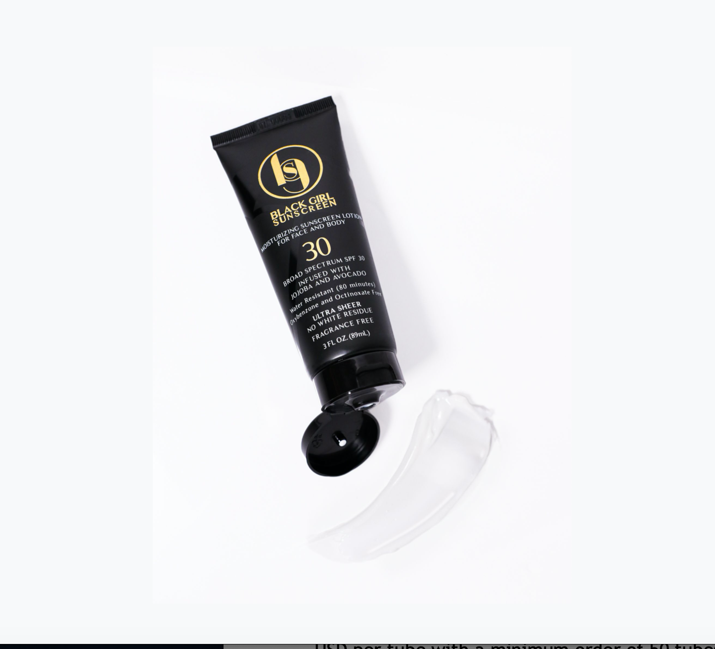 Black Girl Sunscreen SPF 30